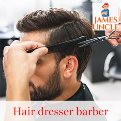 Hair dresser Mr. Arijit Das in Khargram